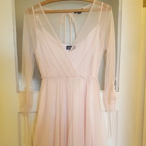 Top Shop Pink Guazy Dress
